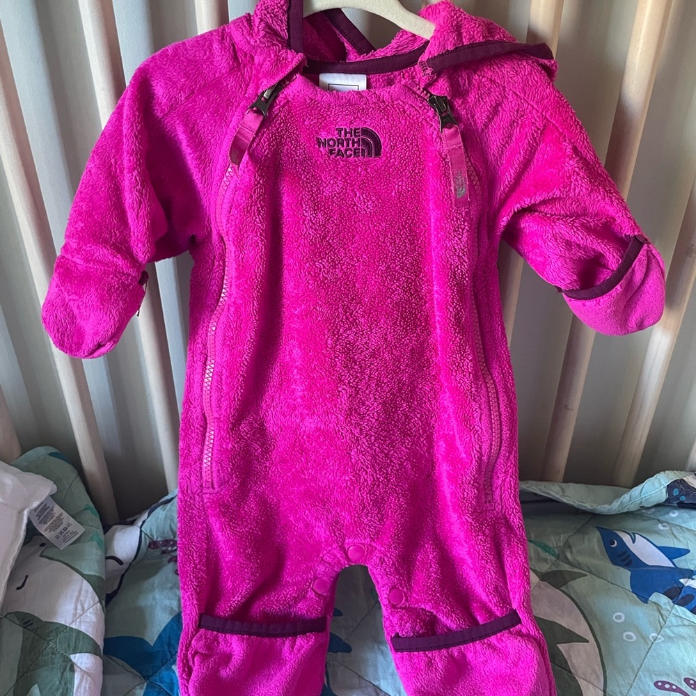 Infant The North Face Pink Bunting
